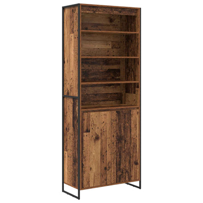 Tall Cabinets Old Wood 79 x 36 x 200 cm Engineered Wood