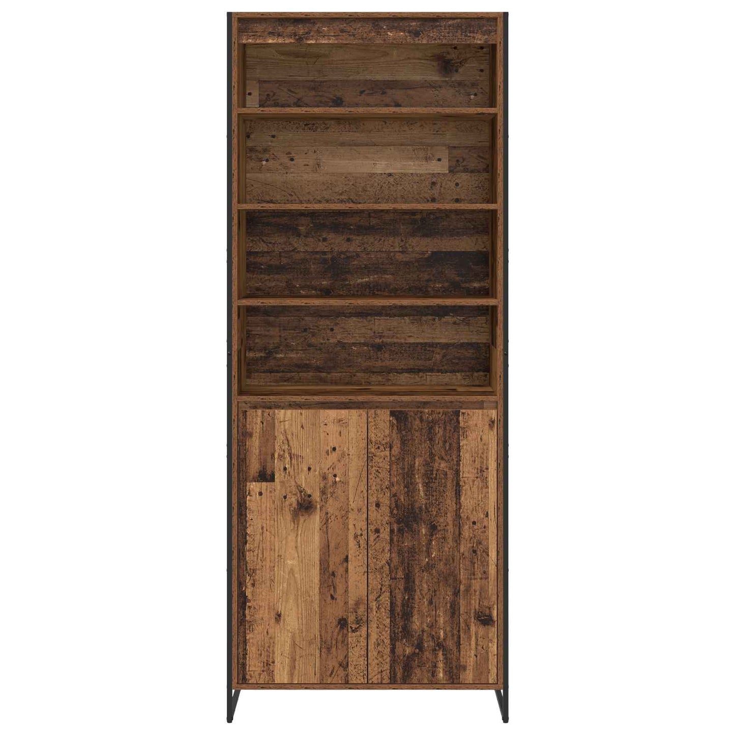 Tall Cabinets Old Wood 79 x 36 x 200 cm Engineered Wood