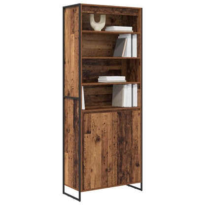 Tall Cabinets Old Wood 79 x 36 x 200 cm Engineered Wood