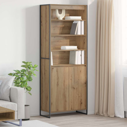 Tall Cabinets Artisian Oak 79 x 36 x 200 cm Engineered Wood
