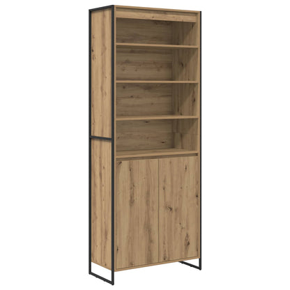 Tall Cabinets Artisian Oak 79 x 36 x 200 cm Engineered Wood