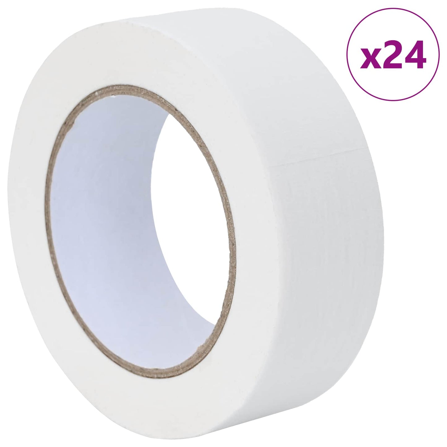 Painter Masking Tapes 24 pcs White 38mm x 50m Paper