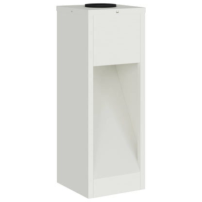 Solar Led Pathway Light 2 pcs White Cold Rolled Steel