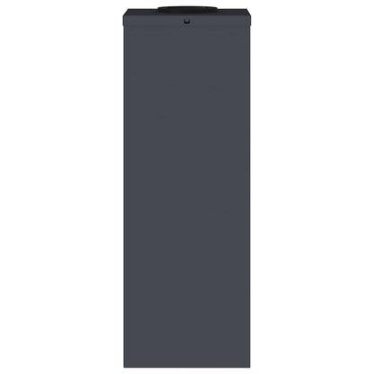 Solar Led Pathway Light 2 pcs Anthracite Cold Rolled Steel