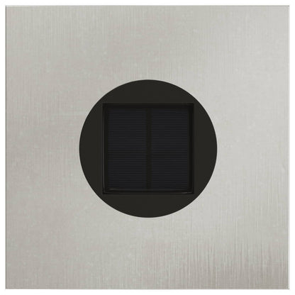 Solar Led Pathway Light 2 pcs Stainless Steel Stainless Steel