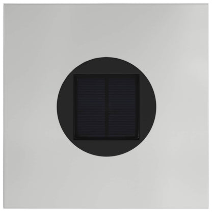 Solar Led Pathway Light 2 pcs Galvanized Galvanized