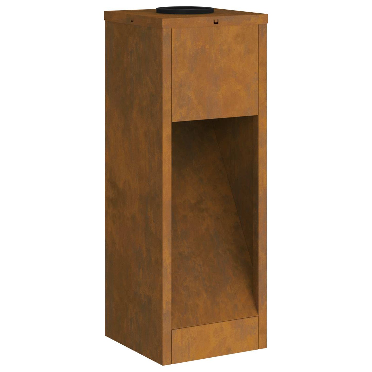 Solar Led Pathway Light 2 pcs Corten Steel Corten Steel