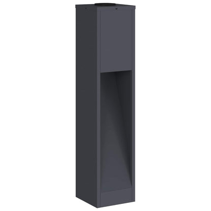 Solar Led Pathway Light 2 pcs Anthracite Cold Rolled Steel