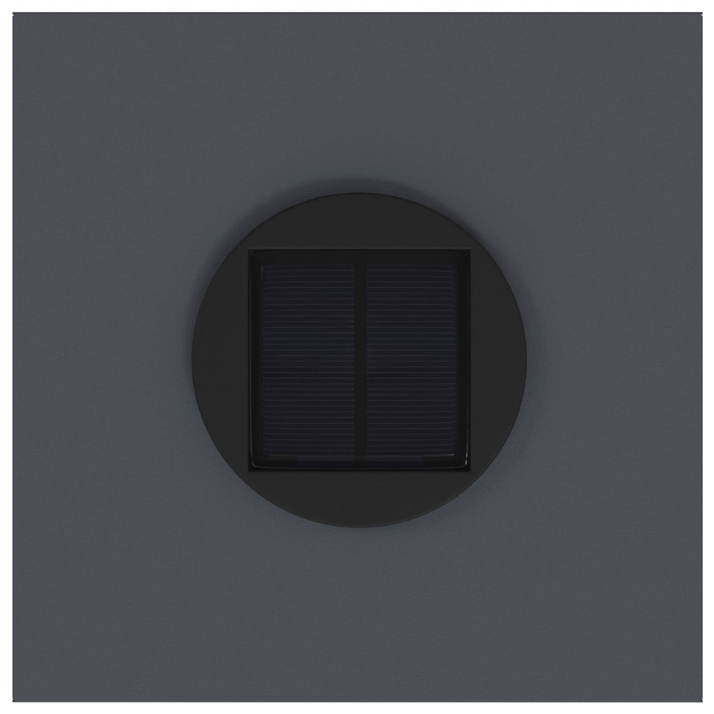 Solar Led Pathway Light 2 pcs Anthracite Cold Rolled Steel