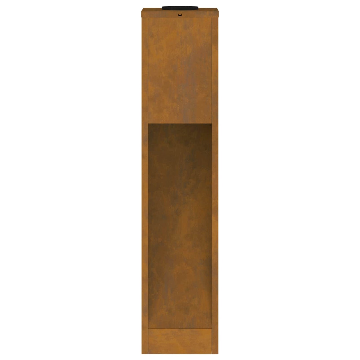 Solar Led Pathway Light 2 pcs Corten Steel Corten Steel
