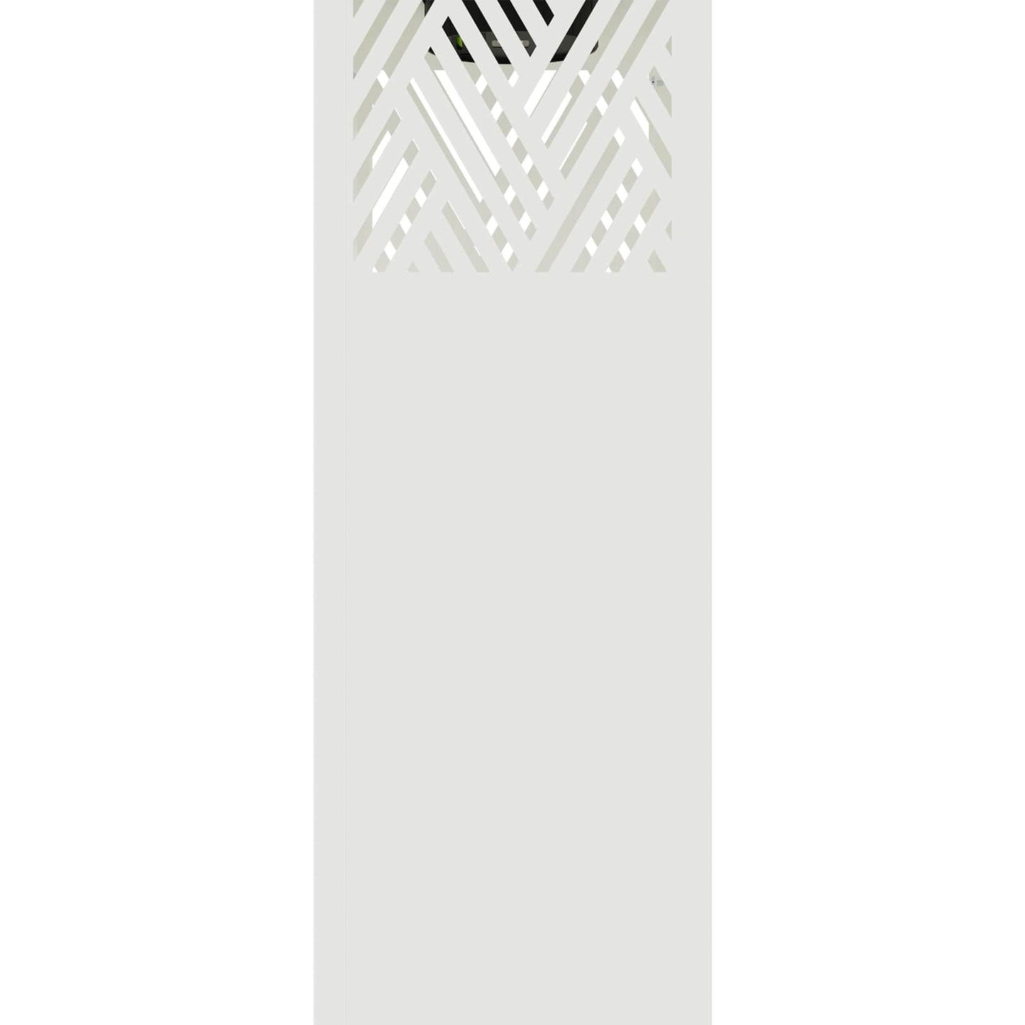 Solar LED Pathway Light 2 pcs White Cold Rolled Steel