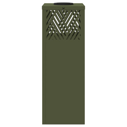 Solar LED Pathway Light 2 pcs Olive Green Cold Rolled Steel