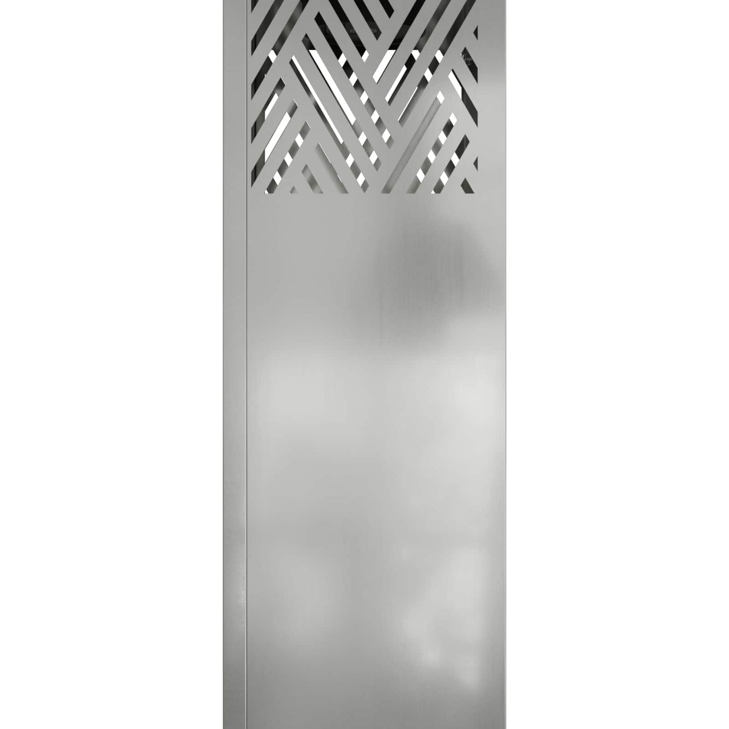 Solar LED Pathway Light 2 pcs Silver Galvanized