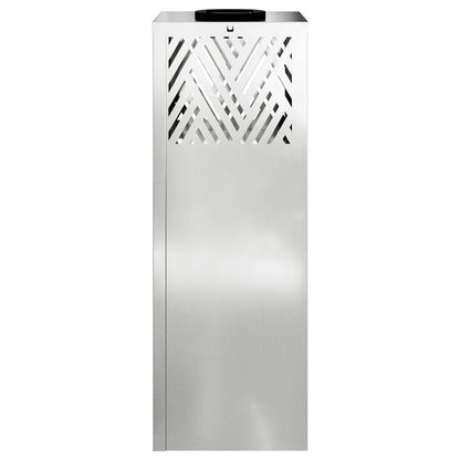 Solar LED Pathway Light 2 pcs Silver Galvanized