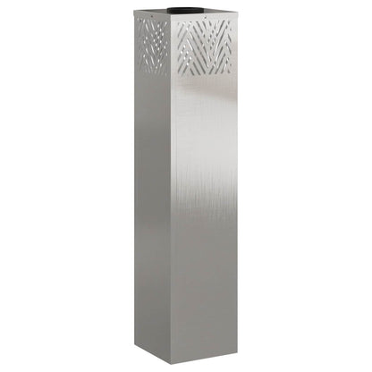 Solar LED Pathway Light 2 pcs Silver Stainless Steel