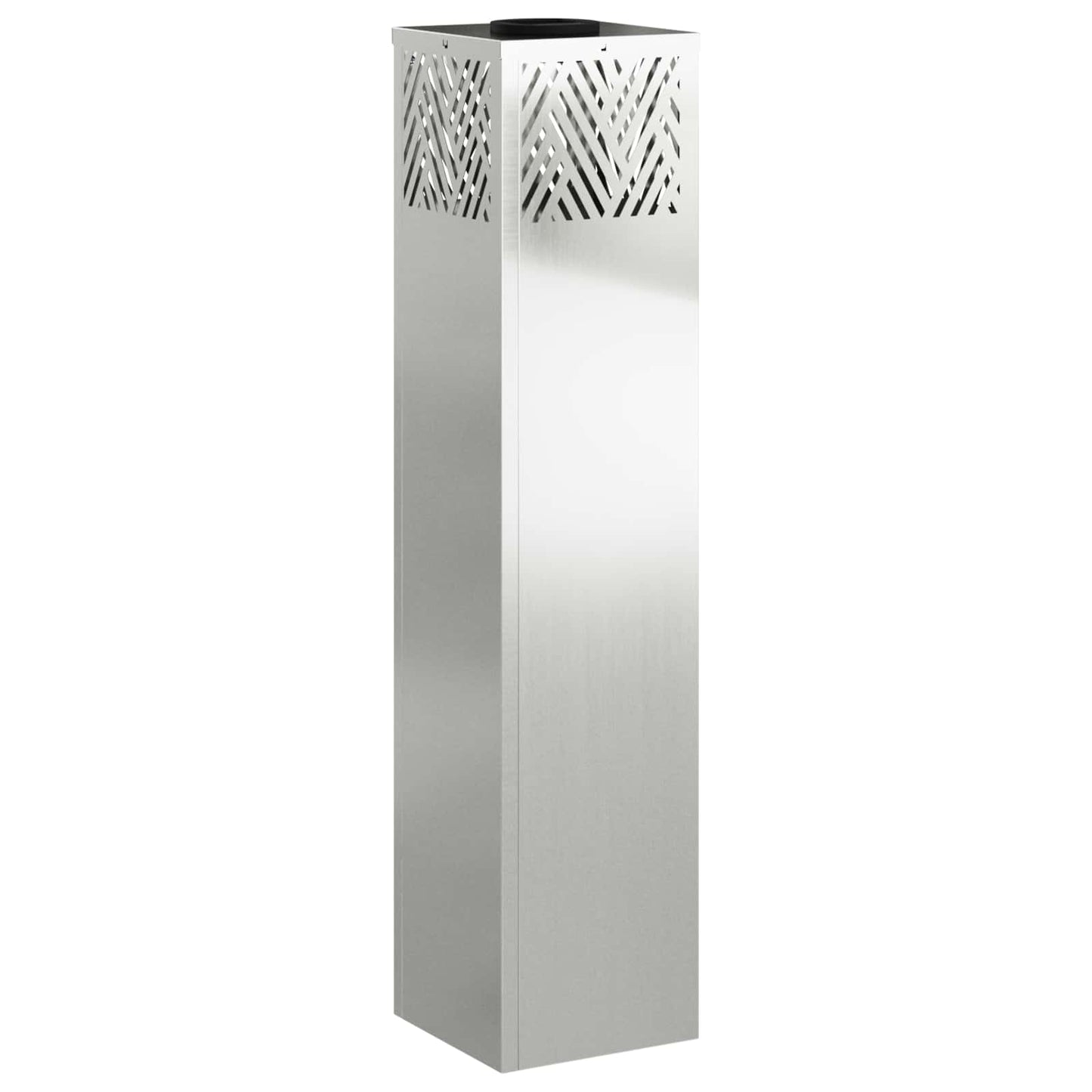 Solar LED Pathway Light 2 pcs Silver Galvanized