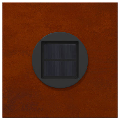 Solar LED Pathway Light 2 pcs Bronze Weathering Steel