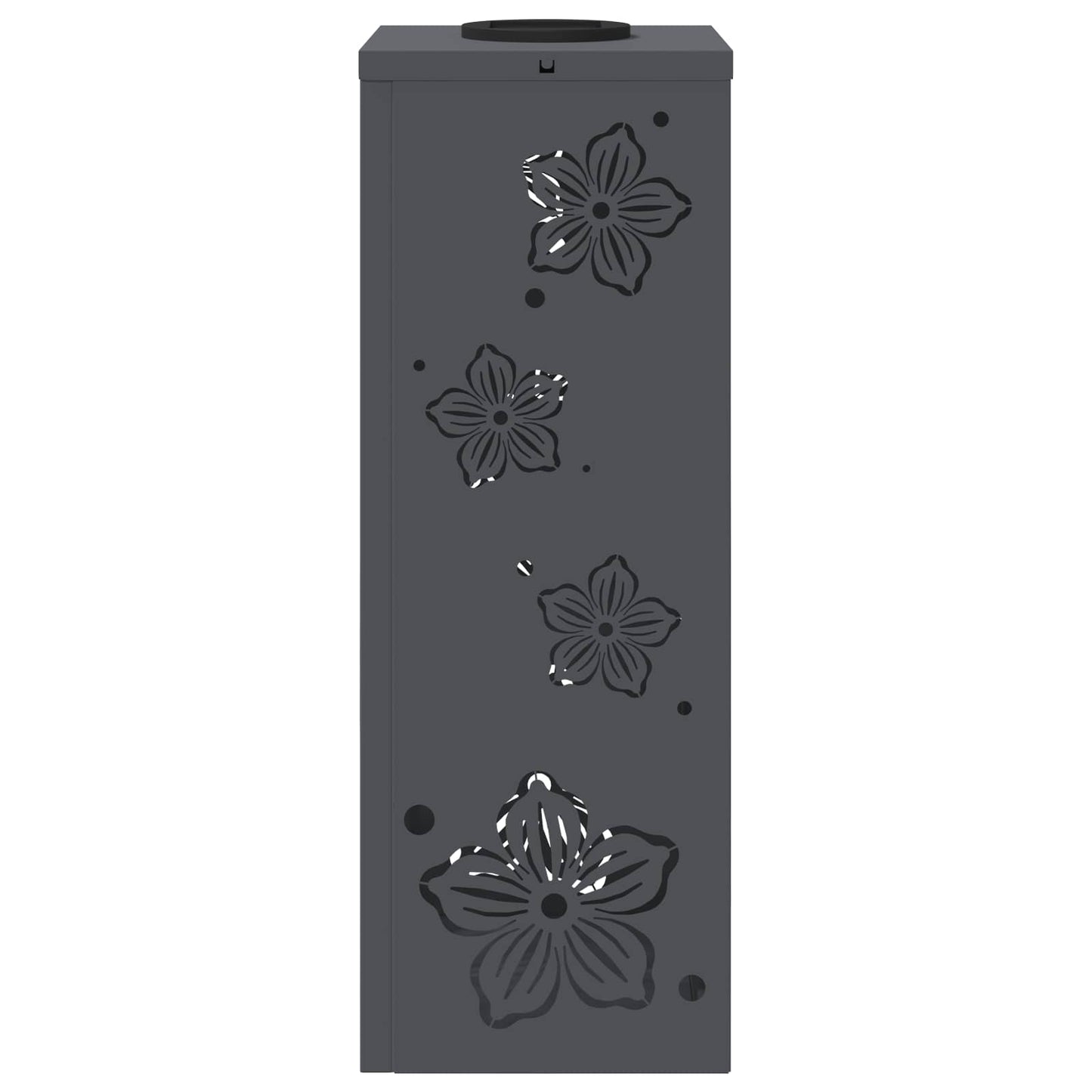 Solar LED Pathway Light 2 pcs Anthracite Cold Rolled Steel