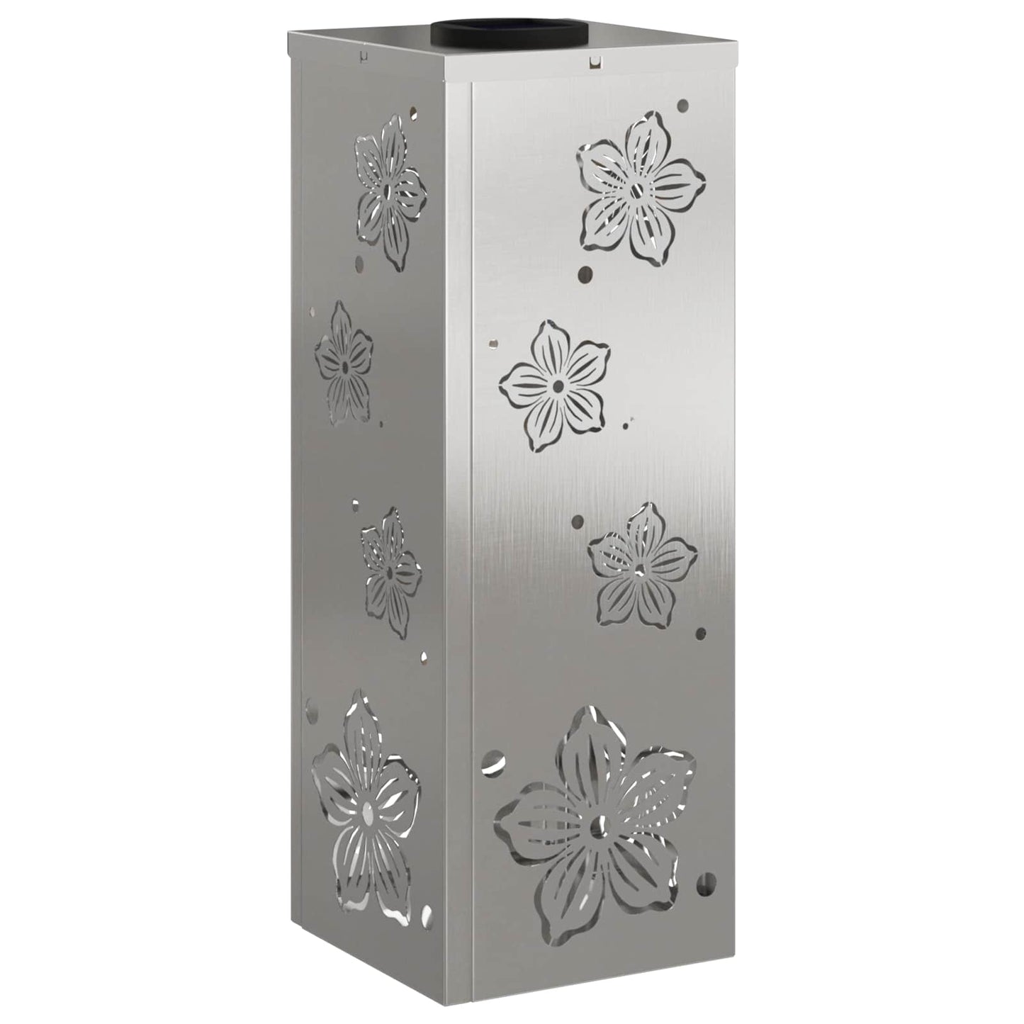 Solar LED Pathway Light 2 pcs Silver Stainless Steel