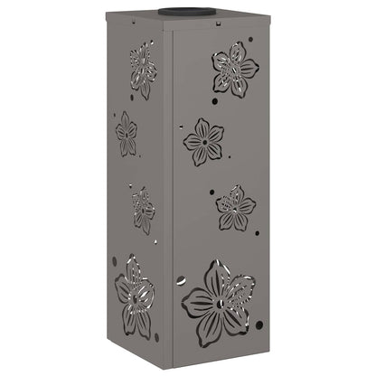 Solar LED Pathway Light 2 pcs Rusty Weathering Steel