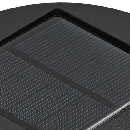 Solar LED Pathway Light 2 pcs Anthracite Cold Rolled Steel
