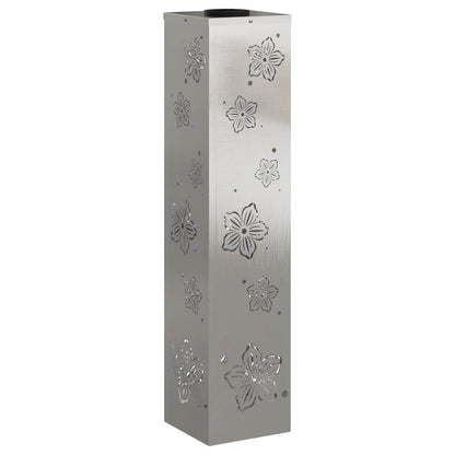 Solar LED Pathway Light 2 pcs Silver Stainless Steel
