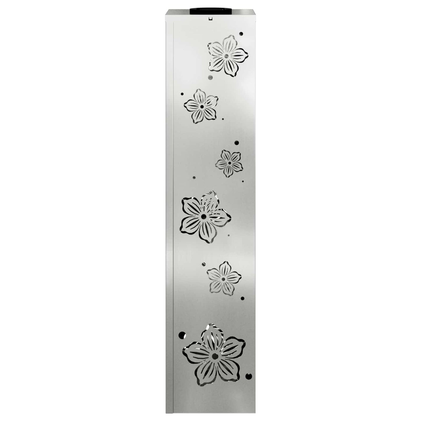 Solar LED Pathway Light 2 pcs Silver Galvanized Steel