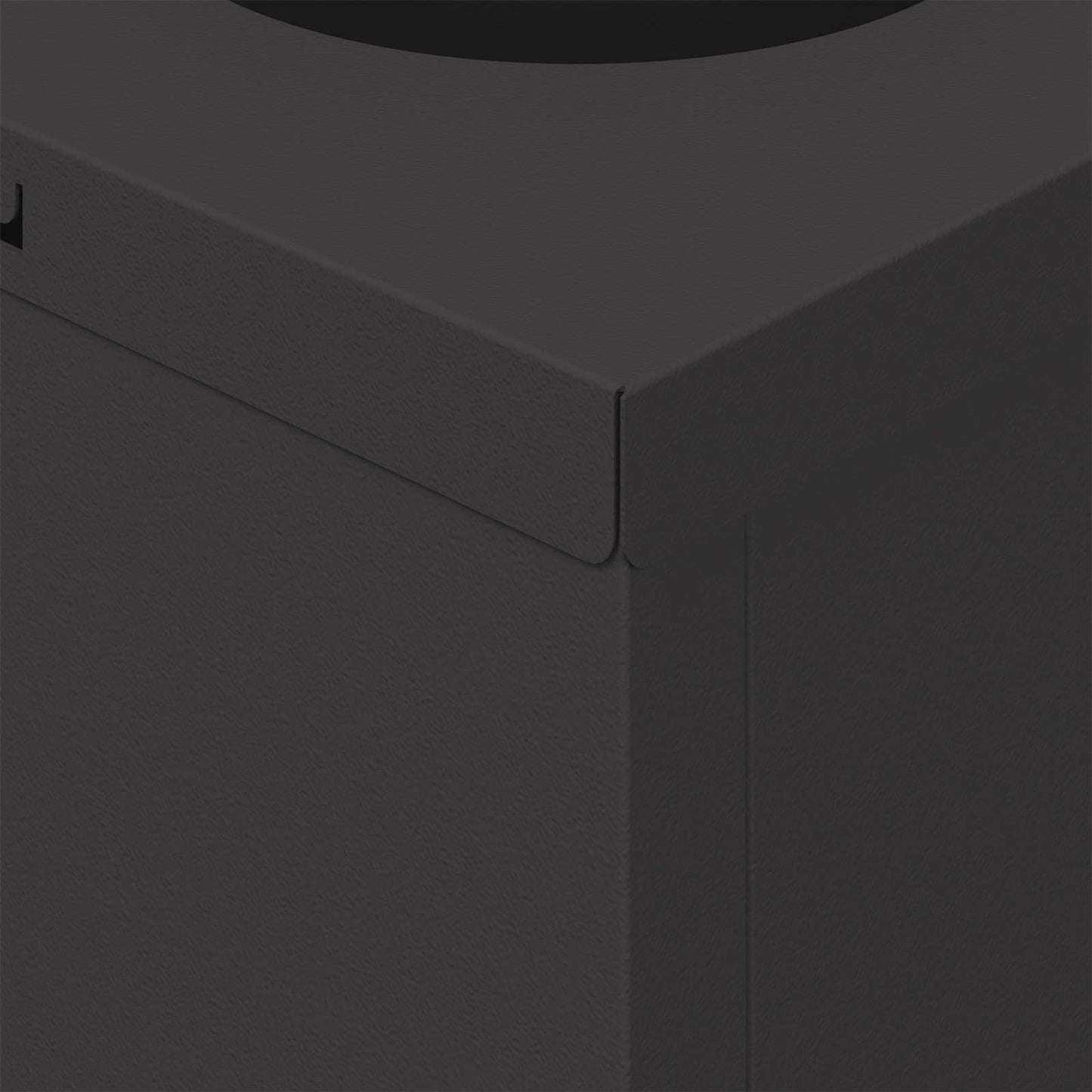 Solar LED Pathway Light 2 pcs Black Cold Rolled Steel