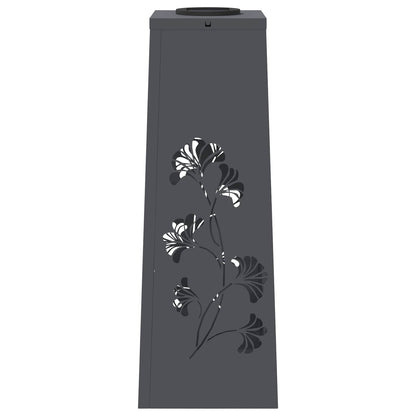 Solar LED Pathway Light 2 pcs Anthracite Cold Rolled Steel