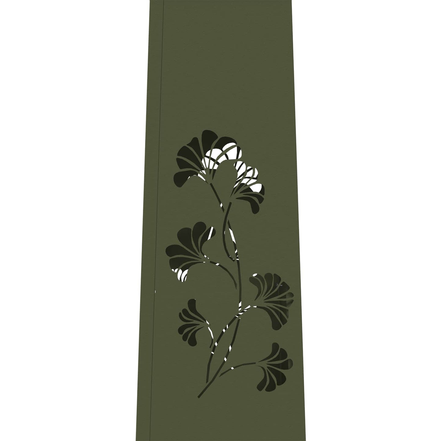 Solar LED Pathway Light 2 pcs Olive Green Cold Rolled Steel