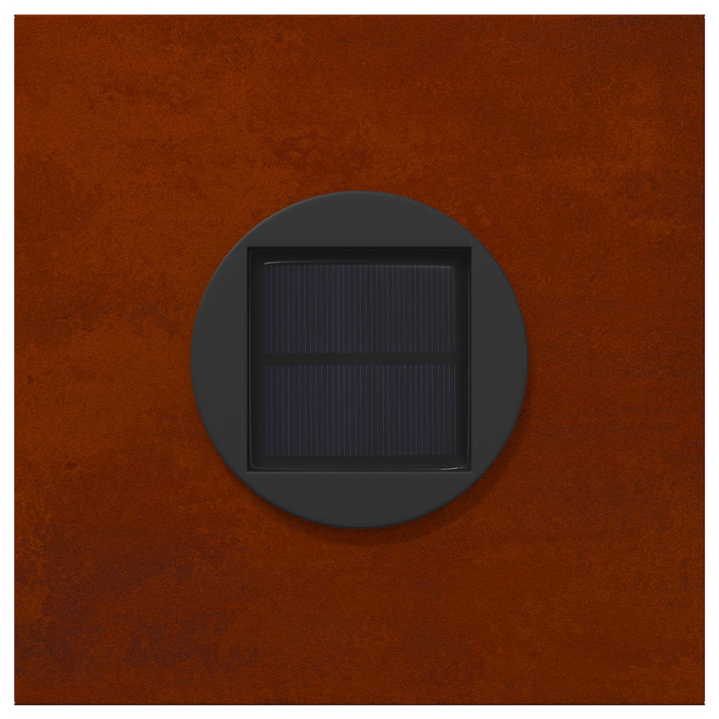 Solar LED Pathway Light 2 pcs Corten Steel Corten Steel