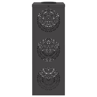 Solar LED Pathway Light 2 pcs Black Cold Rolled Steel