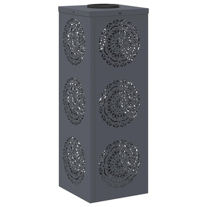 Solar LED Pathway Light 2 pcs Anthracite Cold Rolled Steel