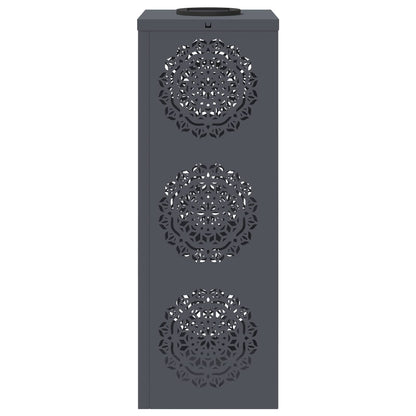 Solar LED Pathway Light 2 pcs Anthracite Cold Rolled Steel