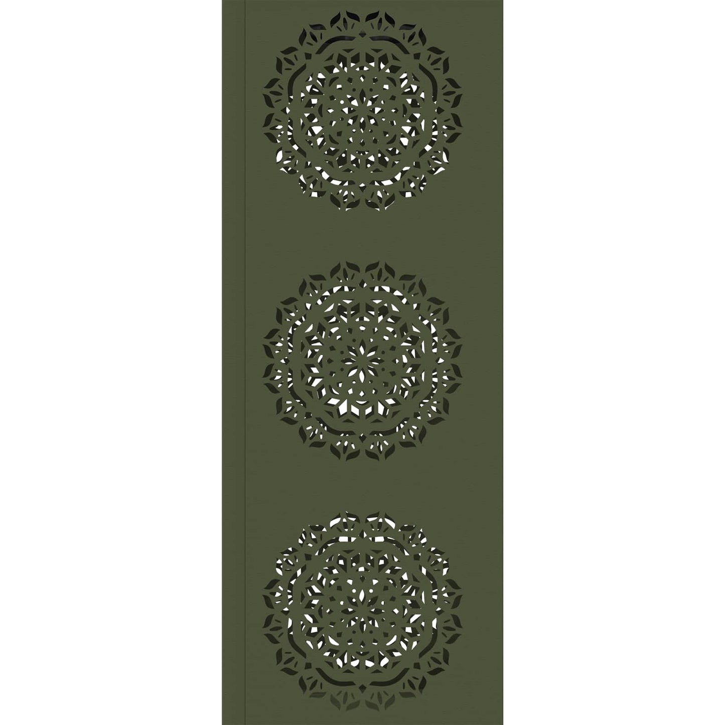 Solar LED Pathway Light 2 pcs Olive Green Cold Rolled Steel