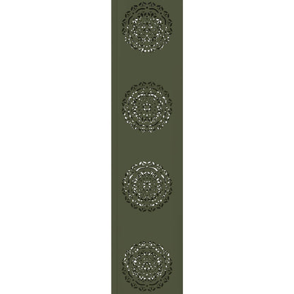 Solar LED Pathway Light 2 pcs Olive Green Cold Rolled Steel