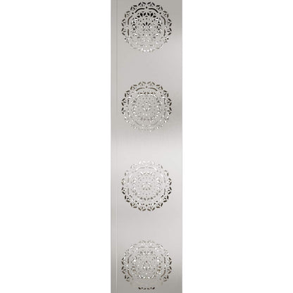 Solar LED Pathway Light 2 pcs Silver Stainless Steel