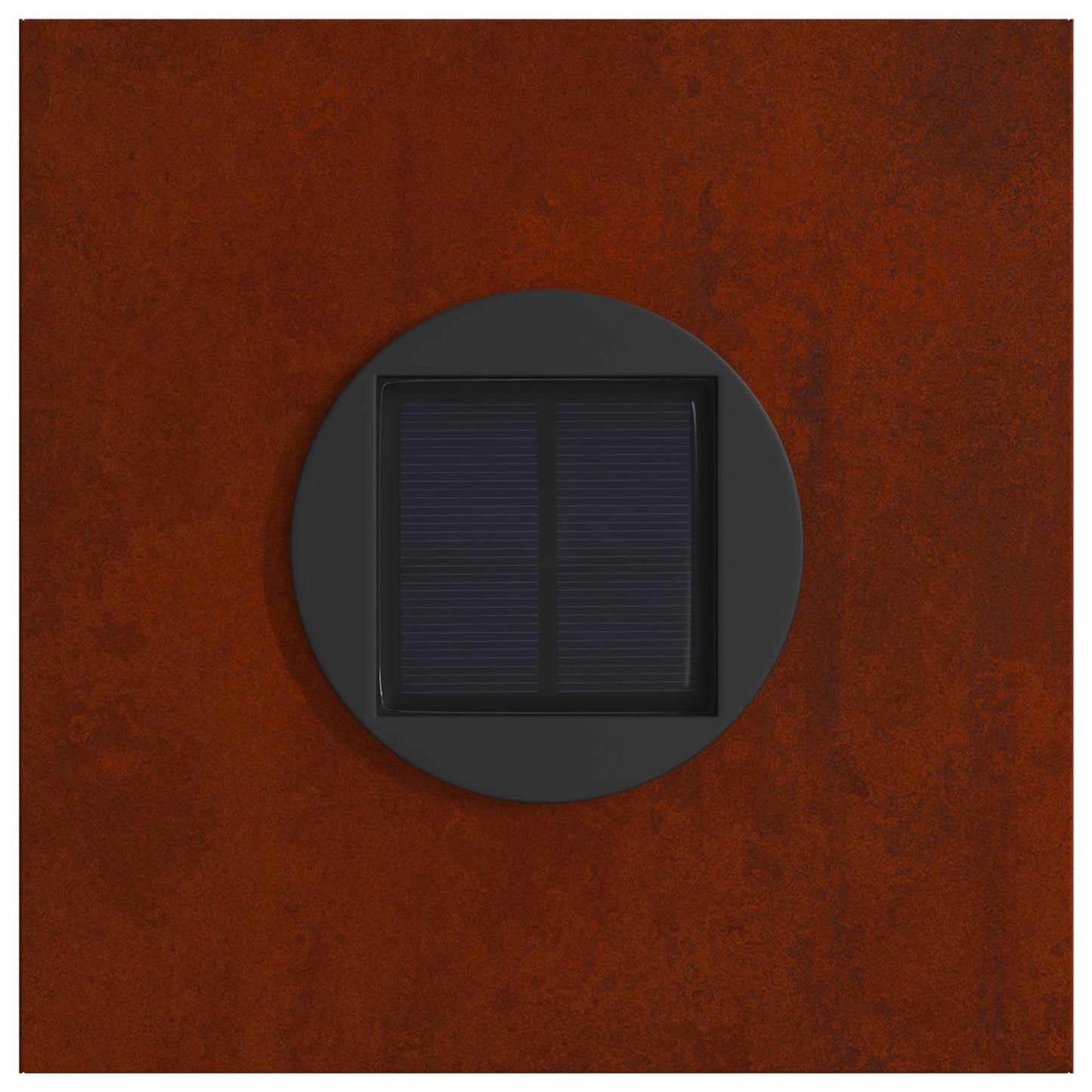 Solar LED Pathway Light 2 pcs Corten Steel Corten Steel