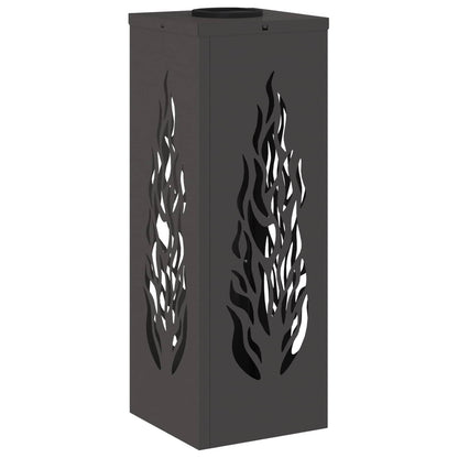 Solar LED Pathway Light 2 pcs Black Cold Rolled Steel