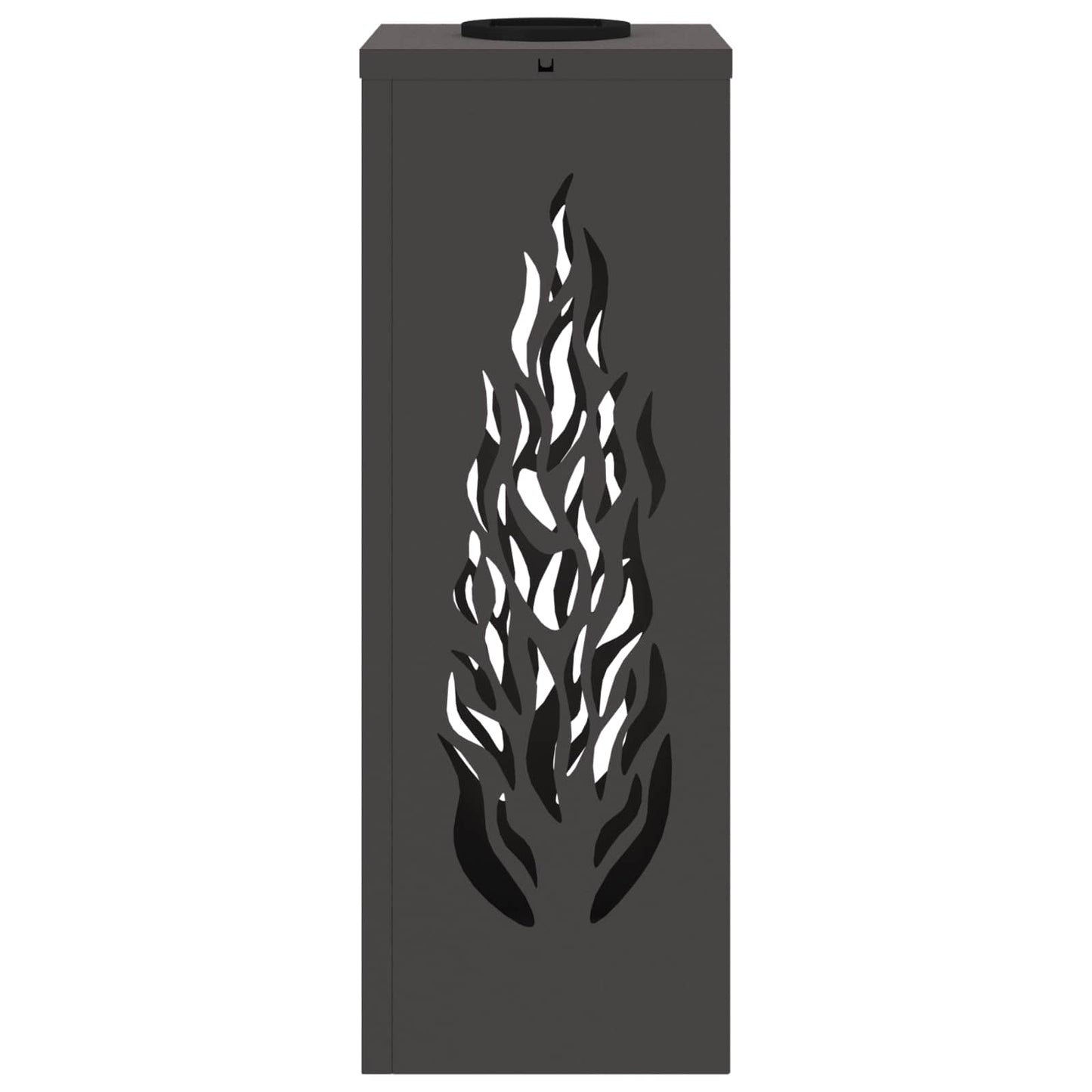 Solar LED Pathway Light 2 pcs Black Cold Rolled Steel