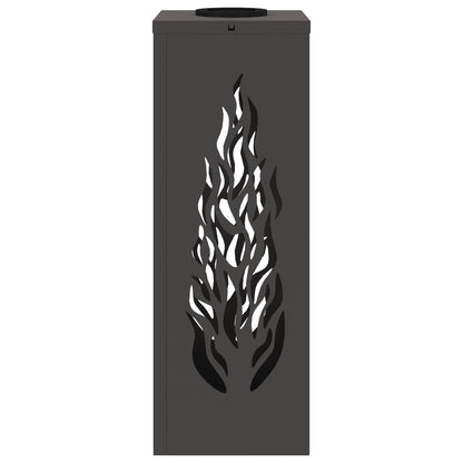 Solar LED Pathway Light 2 pcs Black Cold Rolled Steel