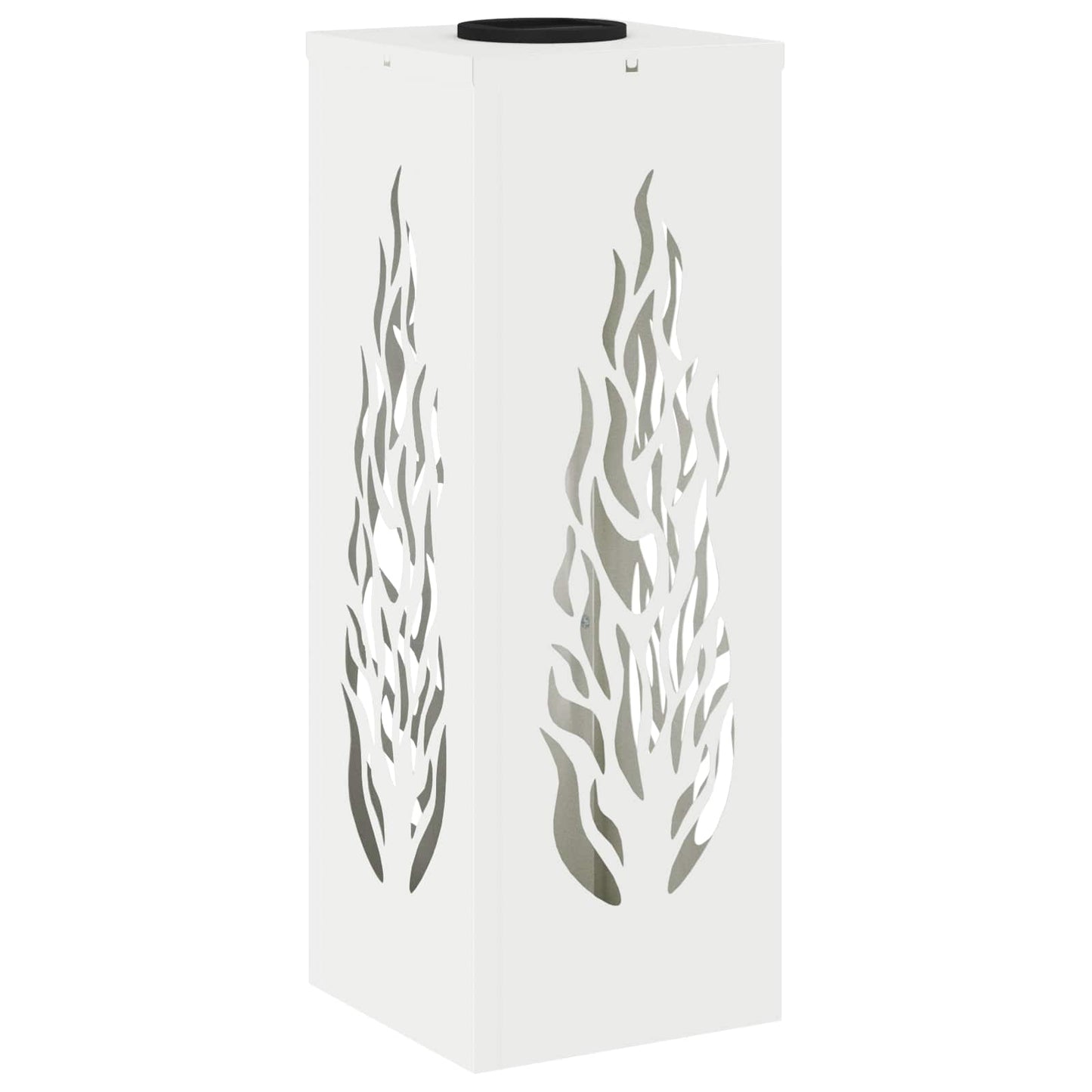 Solar LED Pathway Light 2 pcs White Cold Rolled Steel