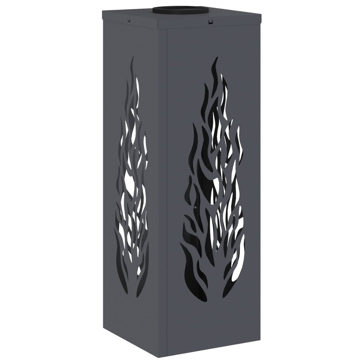 Solar LED Pathway Light 2 pcs Anthracite Cold Rolled Steel