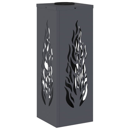 Solar LED Pathway Light 2 pcs Anthracite Cold Rolled Steel