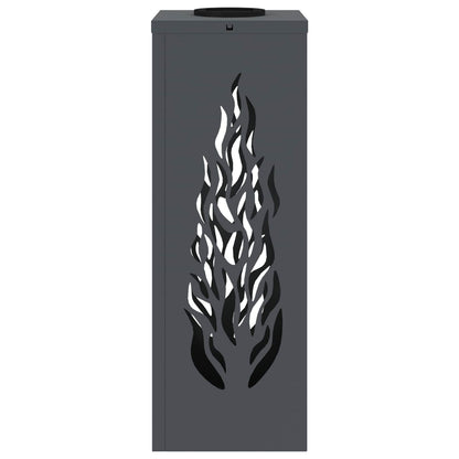 Solar LED Pathway Light 2 pcs Anthracite Cold Rolled Steel