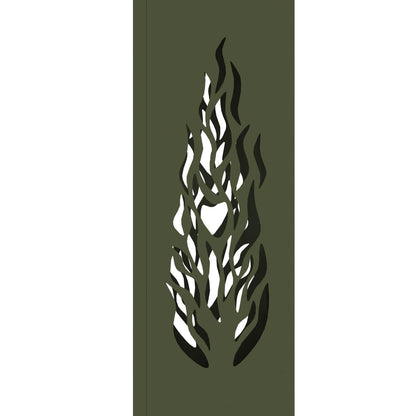 Solar LED Pathway Light 2 pcs Olive Green Cold Rolled Steel