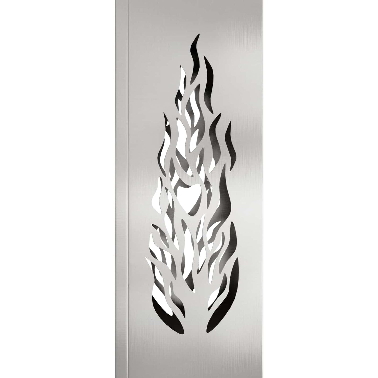 Solar LED Pathway Light 2 pcs Silver Stainless Steel