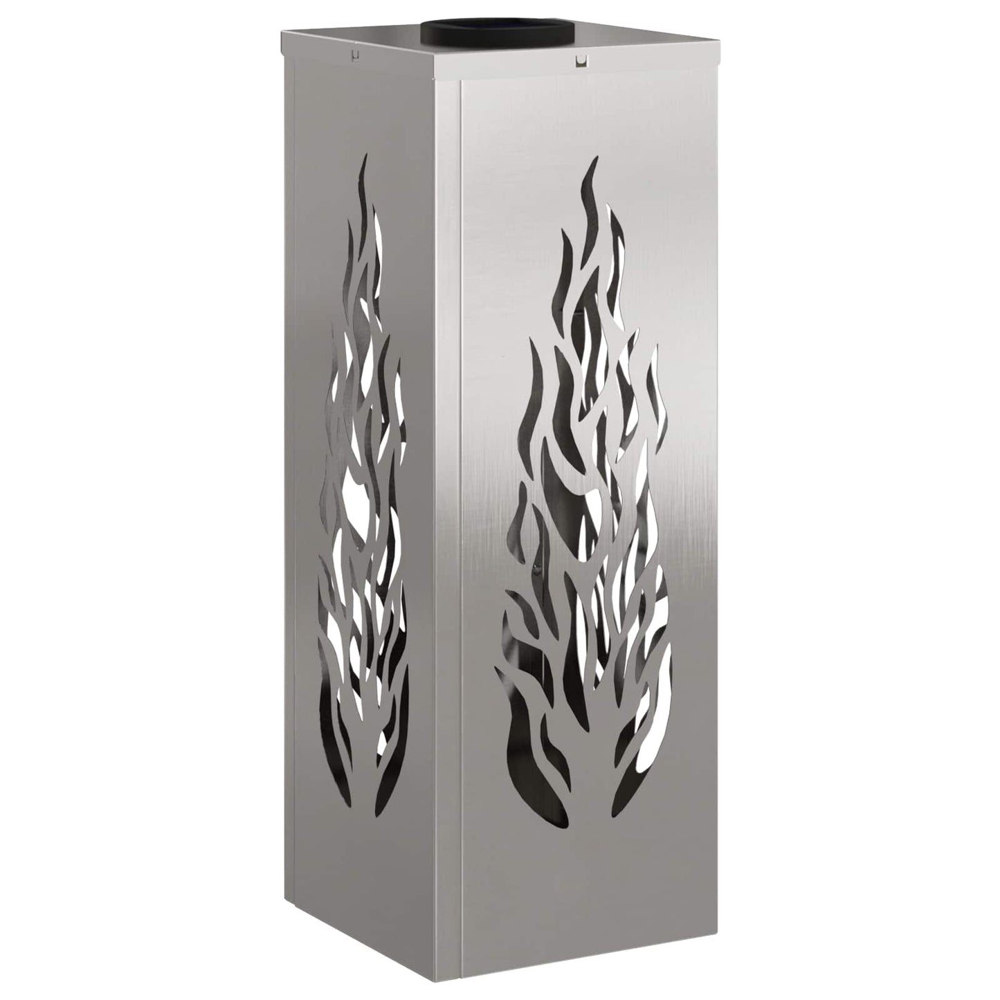 Solar LED Pathway Light 2 pcs Silver Stainless Steel