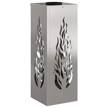 Solar LED Pathway Light 2 pcs Silver Stainless Steel