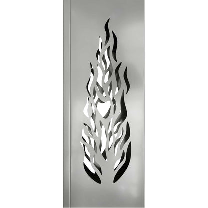 Solar LED Pathway Light 2 pcs Galvanized Galvanized